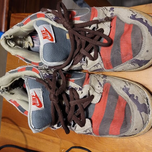Nike Sb Dunk Low Freddy Krueger - Picture 2 of 9
